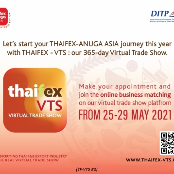 THAIFEX-Virtual Trade Show 25-29 MAY 2021