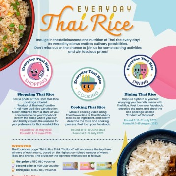 Joining to win in the “Everyday Thai Rice” Activity